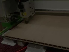 Wood plastic door engraving machine