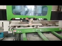 Fire-proof door engraving machine