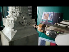 Five-axis stone carving machine for processing Roman columns