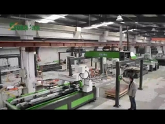 1230Automatic loading and unloading door rules square saw cutting saw