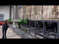 Container refrigerated truck cutting and engraving machine