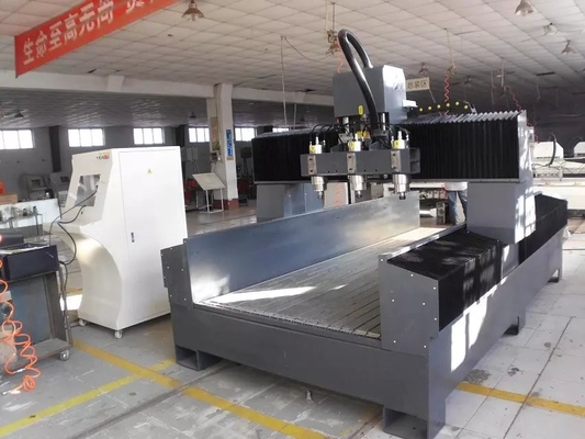 comprar 1325 Máquina de tallado de piedra de plano de tres husillos de alta precisión online manufacture