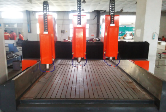 Buy Large Cutting Force Stone Carving Machine 1825 Three Spindle Plane online manufacture
