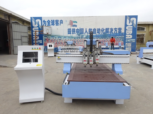 주문 목재 가구 CNC 조각 기계 문 창문 3 헤드 1325F3-MX online manufacture