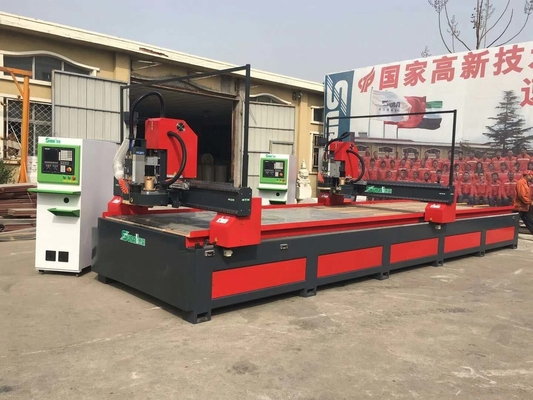 acheter Machine de gravure pour le traitement des plaques en aluminium plastique à double fuseau double système online manufacture