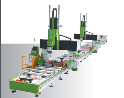 comprar Centro de mecanizado de placas de aluminio de cinco ejes con doble cabeza 10260 online manufacture