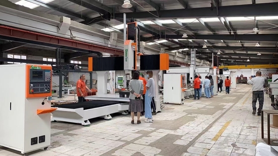 High Precision Aluminum Profile CNC Machining with 500mm Workbench Size and 650mm Y Axis