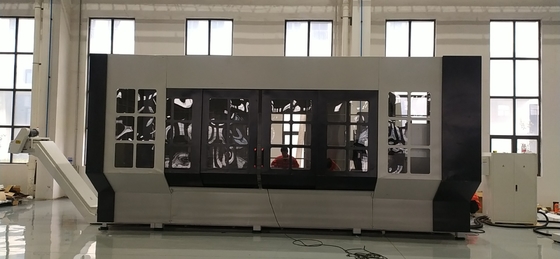 8035 Máquina de grabado de placas de aluminio de perfil de cinco ejes