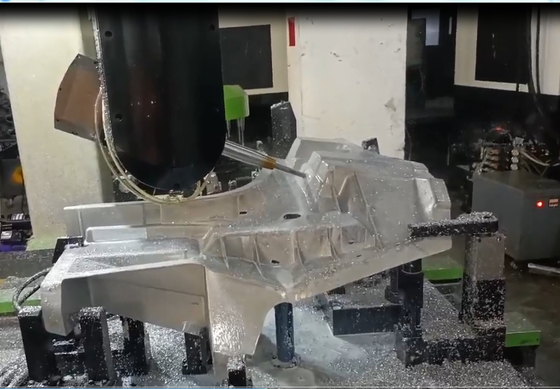 Molde de aluminio centro de mecanizado de 5 ejes piezas de automóviles 25m/min