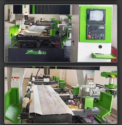 Profile de aluminio de metro Mecanizado CNC Partes de trenes de alta velocidad