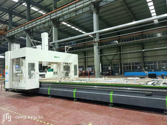 Máquina de sustitución de fibra de vidrio por molde de madera CNC de cinco ejes