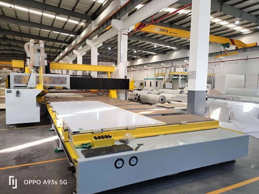 5 Ejes máquina de tallado CNC refrigerado camión carrocería de automóviles placa compuesta 30100