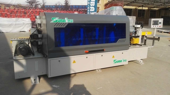 Máquina de sellado automático de bordes de muebles 13 m/min Velocidad de alimentación