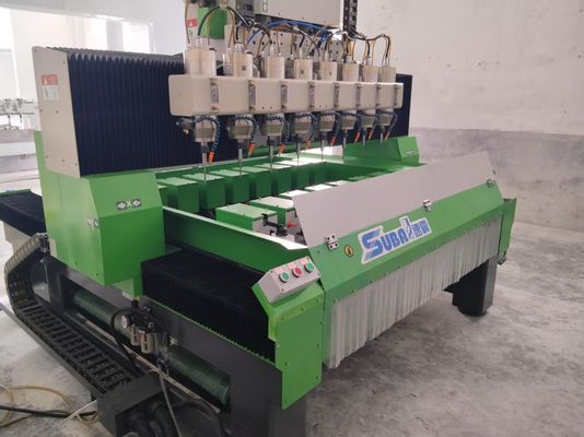 Shell pendant craft multi-head engraving machine