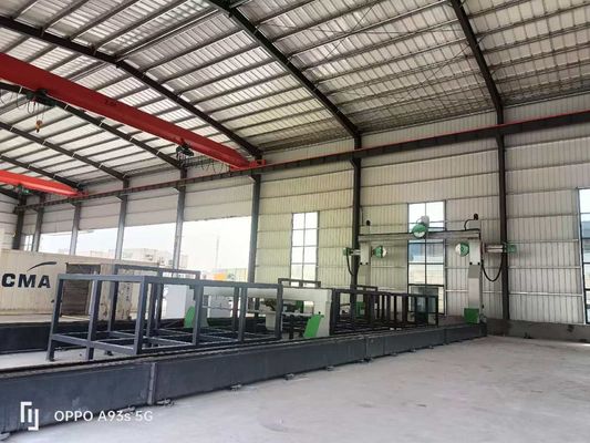Container refrigerated truck cutting and engraving machine